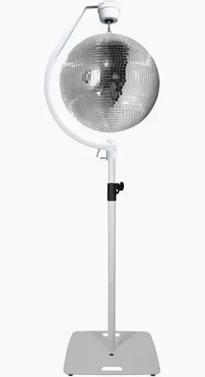 30cm Silver disco ball kit