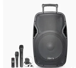Portable PA System with Bluetooth + Mics & Headset