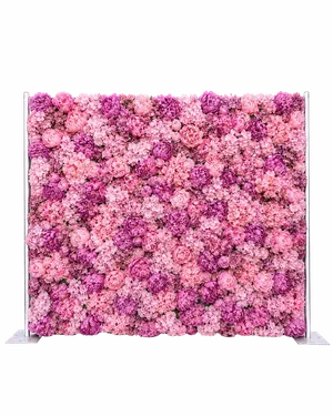 Pretty Pink 3D Flower Wall