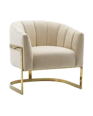 Chrissy Ivory Lounge Chair