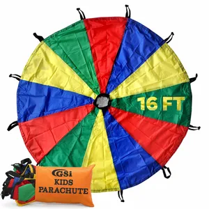 Rainbow Parachute Toy Tent Game (16 Feet)