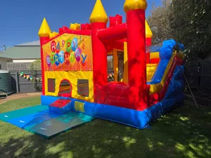 Castle with slide