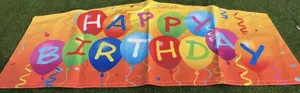Happy birthday banner
