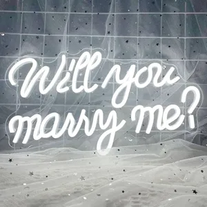 Will You Mary Me Neon sign