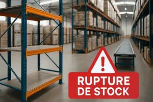 3. Rupture de stock / quantité insufisante