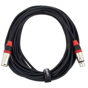 Câble microphone XLR – 10 m (anneau rouge)