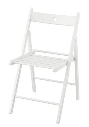 Location chaise pliante blanche
