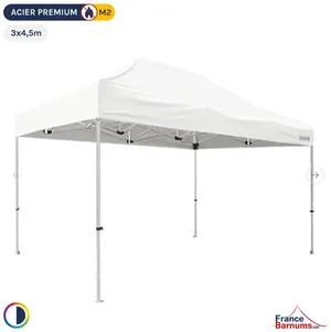 Barnum pliant premium 3x4,5 m – location avec lestage