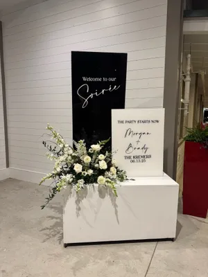 Custom Acrylic Welcome Sign Display