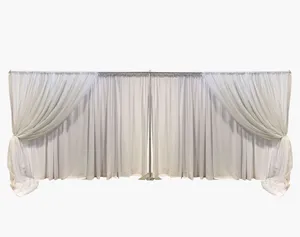 20’ White Drape (2 tier)