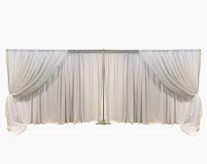 20’ White Drape (2 tier)