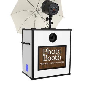 Small White Photo Booth