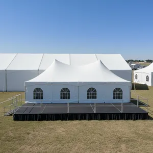20' x 40' Marquee Tent with 8' x 40' VIP Deck Lounge