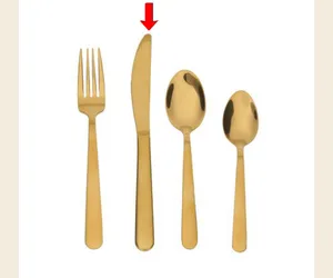 Gold Butter Knife