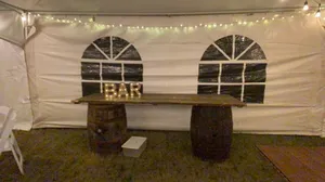 2 Barrel Bar (W/8ft top)