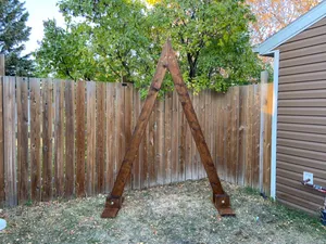 Triangle Arch (Flowers Separate )