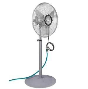 Pedestal Fan With Misting Ring