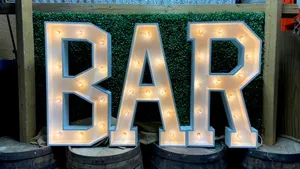 BAR Marquee Sign 3ft Tall