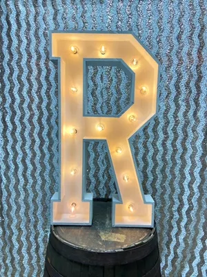 36in Light Up Marquee Letter R