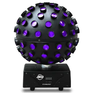 ADJ Starburst RGBWA+UV LED Mirror Ball Effect Light STA962