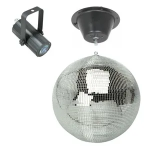 Disco Ball W Light & Spinner (3rpm)
