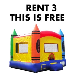 RENT 3 YOUR 4TH ONE FREE CRAYON