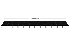8' x 48' Stage