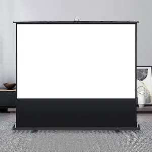 Floor Pull Up Projection Screen 110