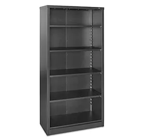 71” high 5 shelf open book cases