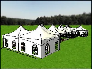 40 x 120 Marquee Tent 
