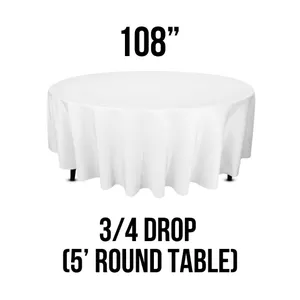 Round Table Cloths 108
