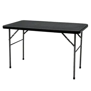 4' Table Black