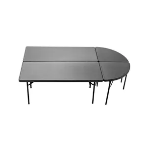 Half Oval Table