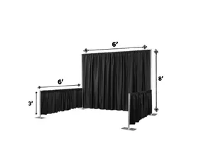 Trade Show Booth 6' x 6' (Setup Included)