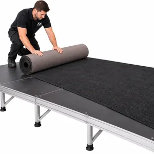 Black Stage Carpet (Per Sqft Installed)