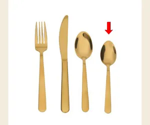 Gold Tea Spoon (stainless steel)