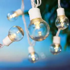 32ft Strand LED Globe Lights 