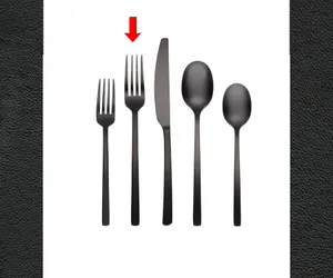 Black Dinner Fork