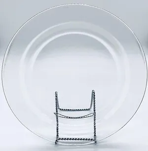 Glass Dinner Plate 10.5