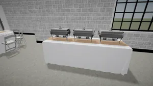 Catering Table (Burlap Bundle 1)
