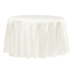 Ivory table cloth 6 Feet round