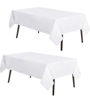 Rectangular table clothe 4feet white