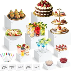 Acrylic Buffet Risers