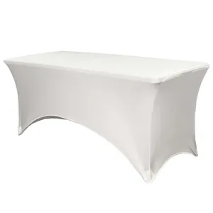 spandex table cloth rectangular