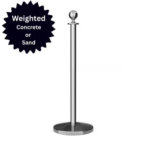 Chrome Stanchion - Weighted