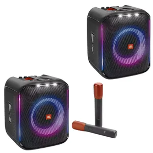 2 JBL PartyBox Portable Karaoke Party Speaker & 2 Mics