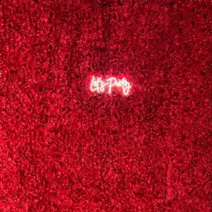 Red Rose Flower Wall - 8ft x 8ft with 3 Wireless Up-lights & Stand