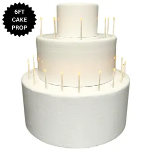 Pop-Out Birthday Cake Prop 6ft