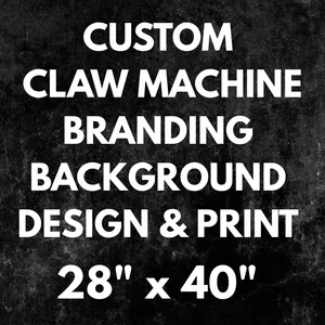 Custom Claw Machine Branding or Design  28