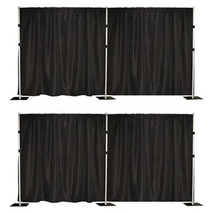 8ft x 40ft Black Pipe & Drape Stand